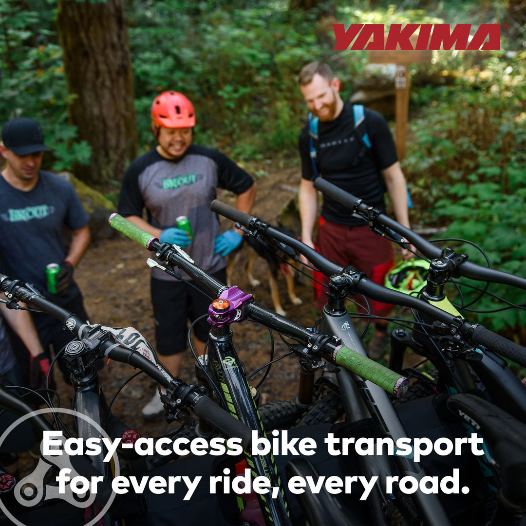 Yakima GateKeeper Truck Bed Tailgate Pad for Transport, Up to 6 Bikes, Black