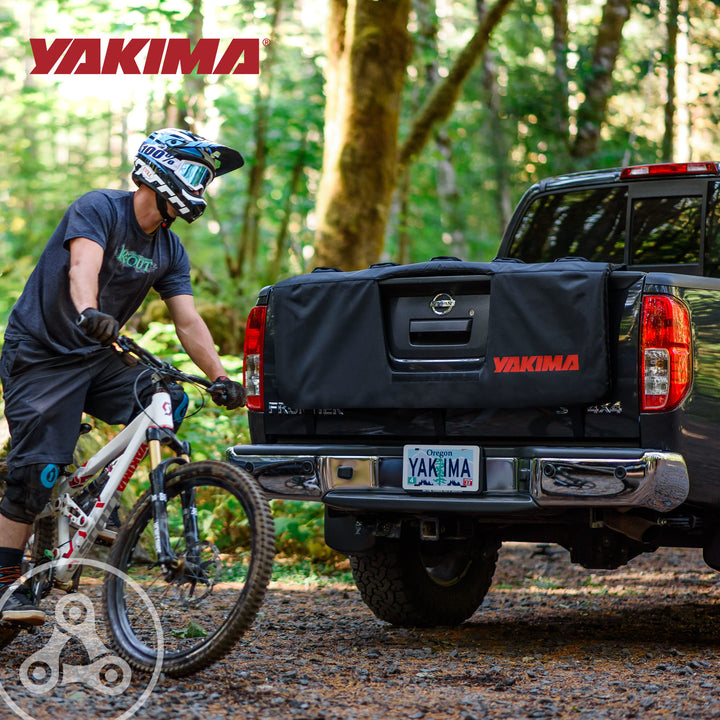 Yakima GateKeeper Full Size Truck Bed Polyester Tailgate Bike,Black(Open Box) - VMInnovations