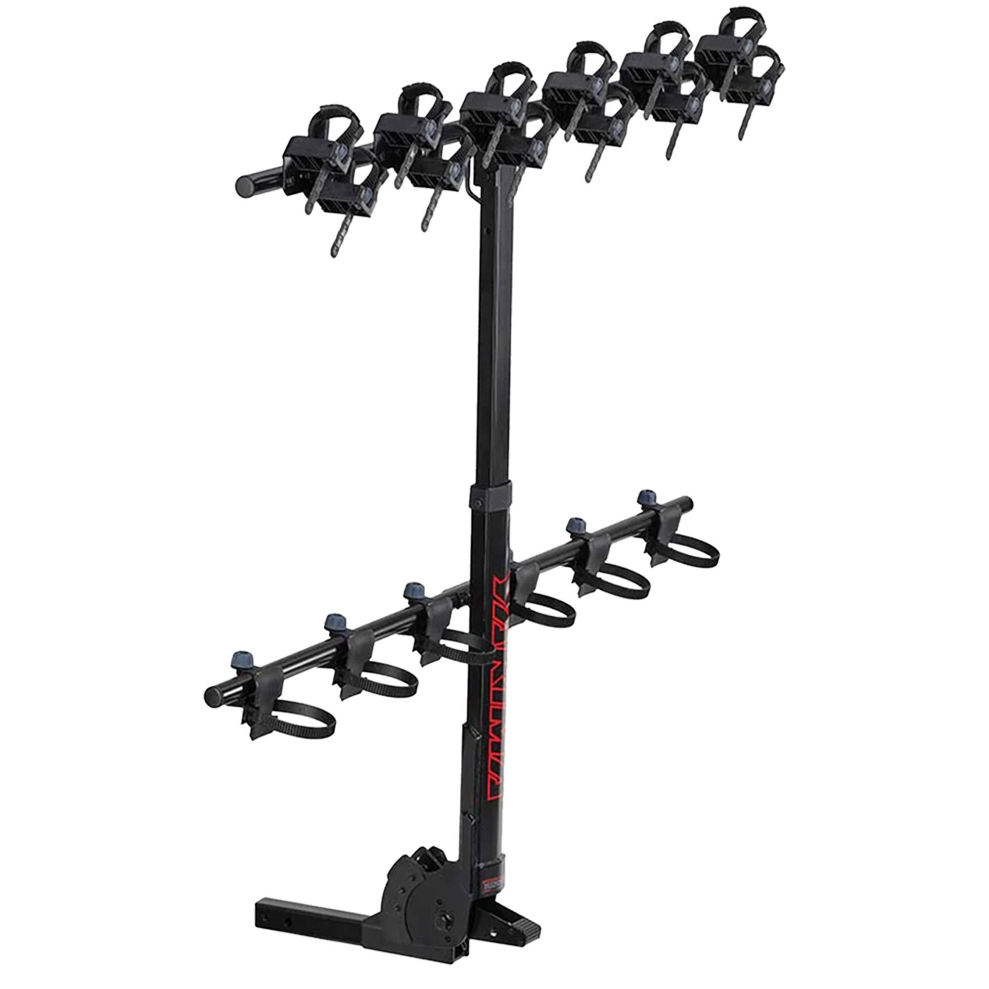 Yakima HangTight 6 Vertical Hanging Hitch Bike Rack for 2 Inch Hitch Receivers - VMInnovations