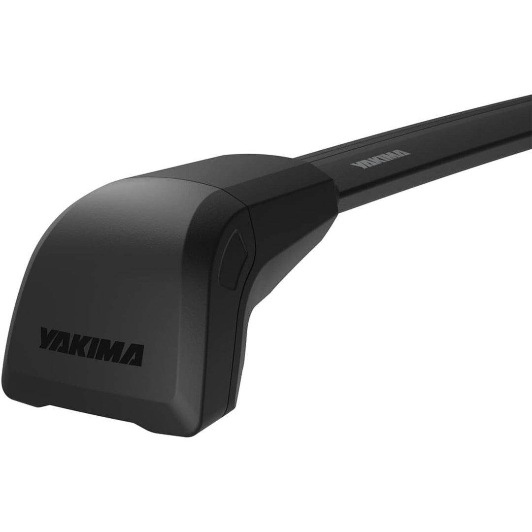 Yakima BaseLine FX 2XL Single Integrated Crossbar for Naked Roof Vehicles, Black