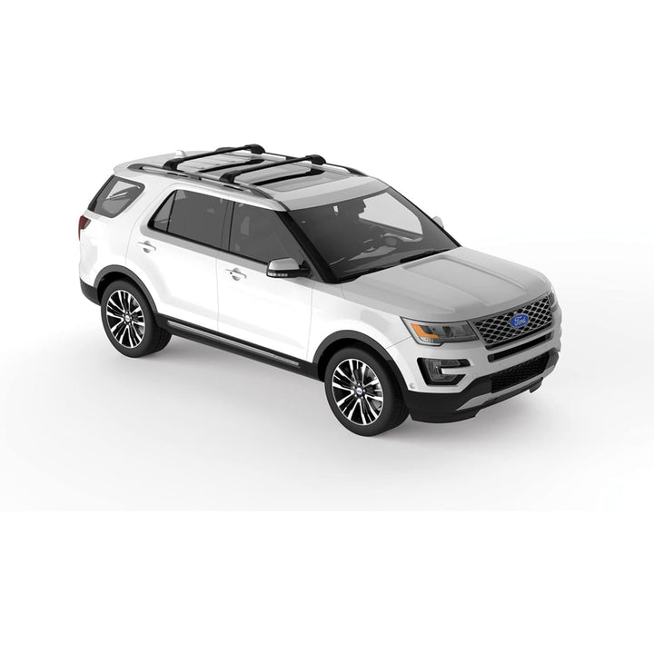 Yakima FX SM Single Integrated Crossbar for Raised Rails, Matte Black (Open Box)