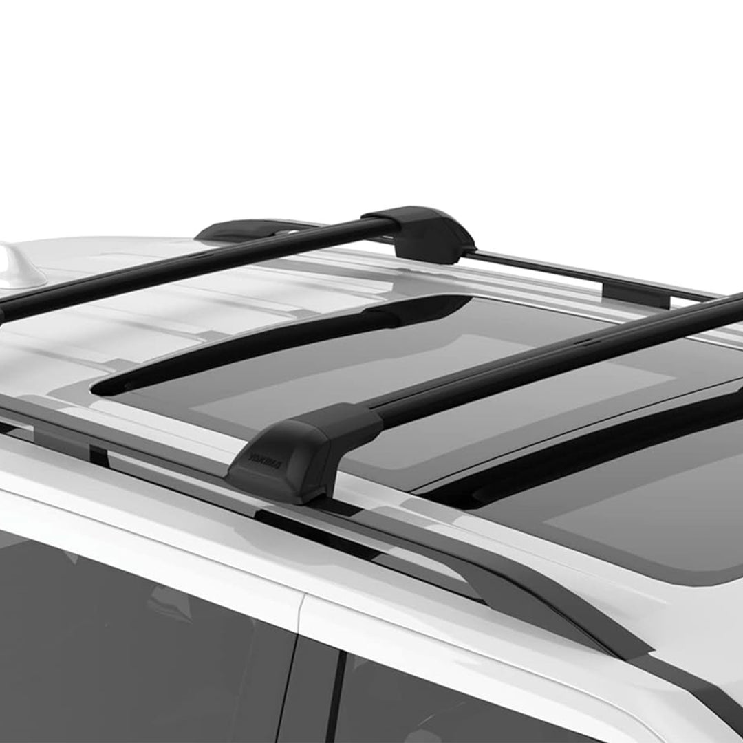 Yakima FX SM Single Integrated Crossbar for Raised Rails, Matte Black (Open Box)