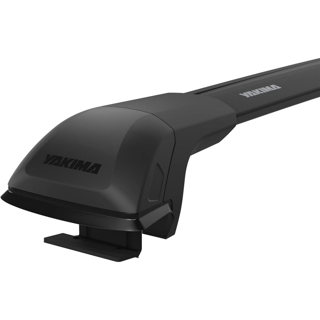 Yakima TimberLine FX SM Single Integrated Crossbar for Raised Rails, Matte Black