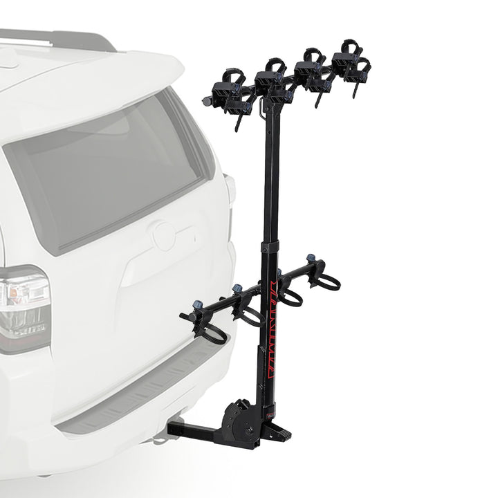 Yakima HangTight 4 Vertical Hanging Hitch Bike Rack for 2 Inch Hitch Receivers - VMInnovations