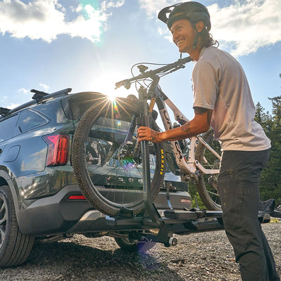 Yakima StageTwo Premium 4 Bike Hitch Bike Rack Compatible w/52" Wheelbases(Used)