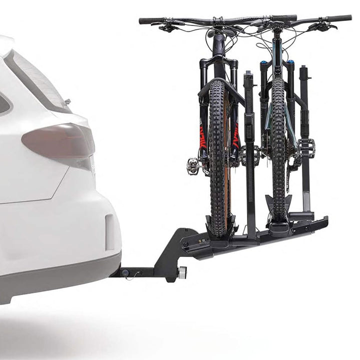 Yakima StageTwo Premium 4 Bike Tray Hitch Bike Rack Compatible w/ 52" Wheelbases