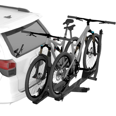 Yakima StageTwo Premium 4 Bike Tray Hitch Bike Rack Compatible w/ 52" Wheelbases