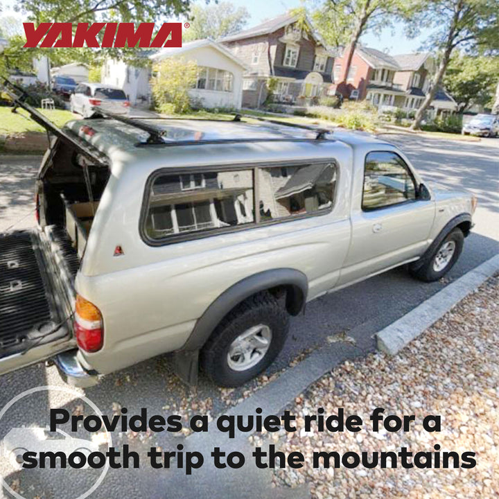 Yakima HD Track 72" Car Roof Top Rack Mounting System w/CapNuts, Black(Open Box)