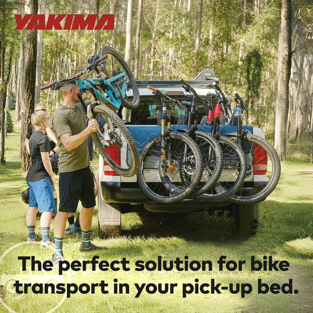 Yakima GateKeeper Full Size Truck Bed Large Tailgate Bike Pad, Blue (Used)