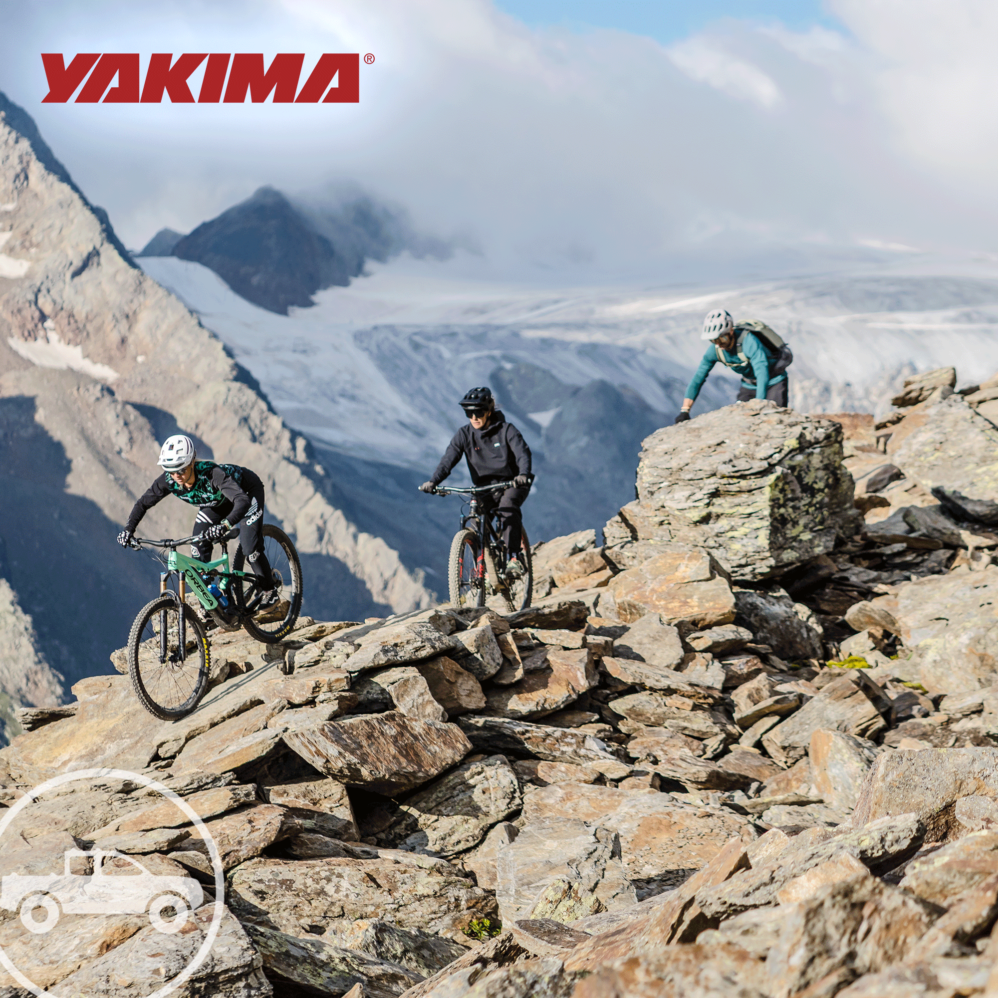 Yakima GateKeeper Full Size Truck Bed Large Bike Pad, Cascade Blue (Open Box) - VMInnovations