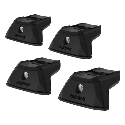 Yakima TrackTower Heavy Duty Roof Rack Tower for Vehicles with Tracks, Pack of 4