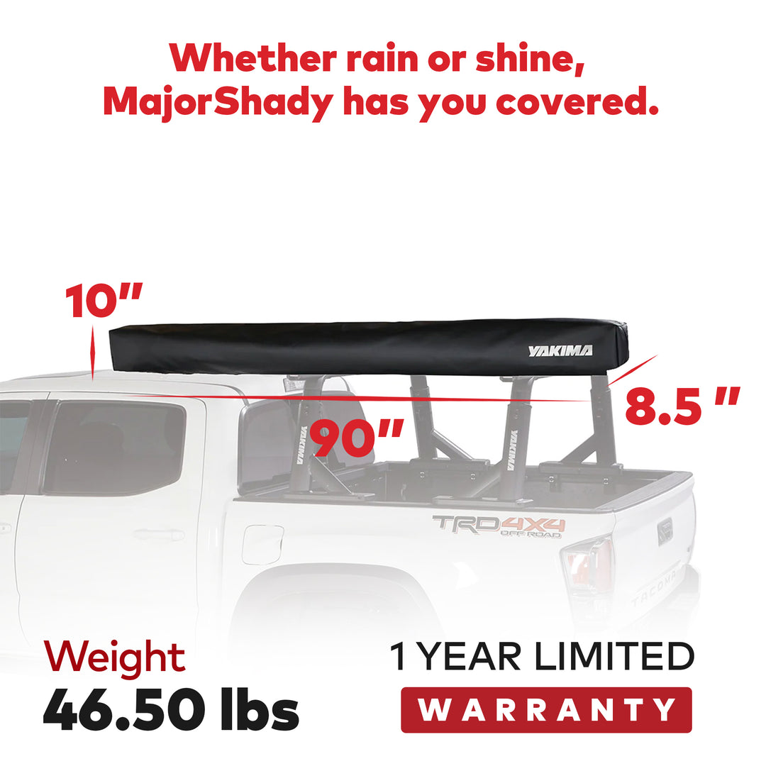 Yakima 270 LH Vehicle Roof Mounted Awning Rugged Vinyl Travel Cover (Open Box)