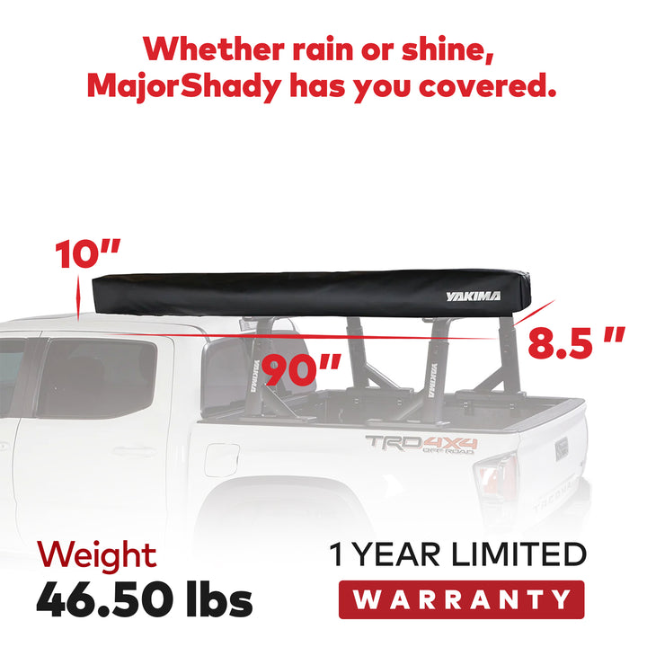 Yakima 270 LH Vehicle Roof Mounted Awning Rugged Vinyl Travel Cover (Open Box)