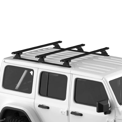 Yakima JL 4DR Custom Rooftop Track System w/Internal Supports, Black (Open Box) - VMInnovations