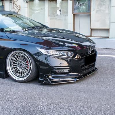 AMERICAN MODIFIED 18-20 Honda Accord Aerodynamic Front Spoiler, Black(For Parts) - VMInnovations