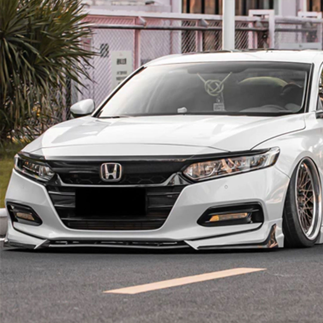 AMERICAN MODIFIED 18-20 Honda Accord Aerodynamic Lip Spoiler, White (Open Box) - VMInnovations