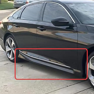 AMERICAN MODIFIED Stylish Side Skirts for 2018-2023 Honda Accord,Black(Open Box) - VMInnovations