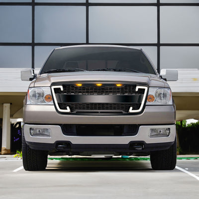 AMERICAN MODIFIED Raptor Grille w/Turn Lights for 04-08 Ford F150(Open Box) - VMInnovations