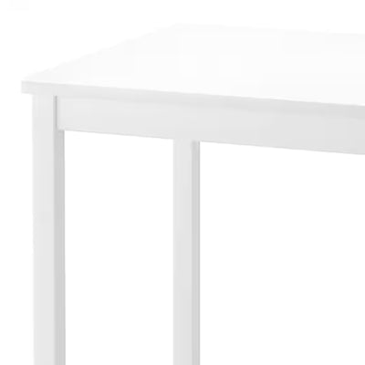 PJ Wood Durable Children's Table for Creative Play, White (Open Box) - VMInnovations