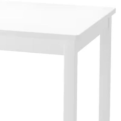 PJ Wood Durable Children's Table for Creative Play, White (Open Box)