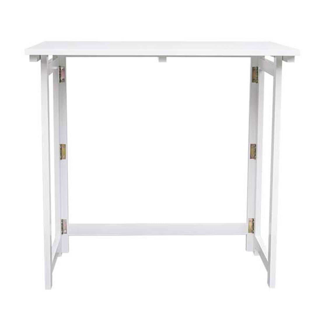 PJ Wood Children's Folding Desk with Leg Hinges for Studying, Arts and Crafts