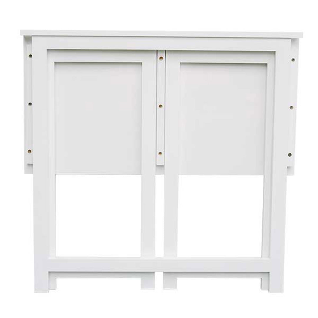 PJ Wood Folding Desk with Leg Hinges for Studying, Arts & Crafts (Open Box)