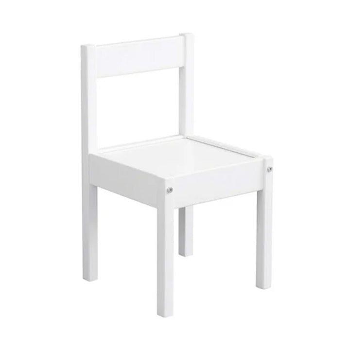 PJ Wood Kids Chair w/Top Rail Back Support for Ages 1-5 Years (2pc) (Open Box)