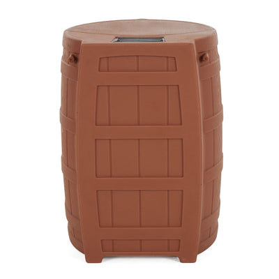 Good Ideas Rain Wizard Storage 50 Gallon Rain Barrel, Terra Cotta, (4 Pack) - VMInnovations