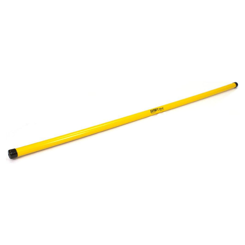 Prism Fitness Unweighted Smart Stick Exercise Equipment for Balance, Yellow