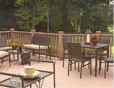 COSCO Smartfold Metal Outdoor Furniture Folding Slat Lounge Chair