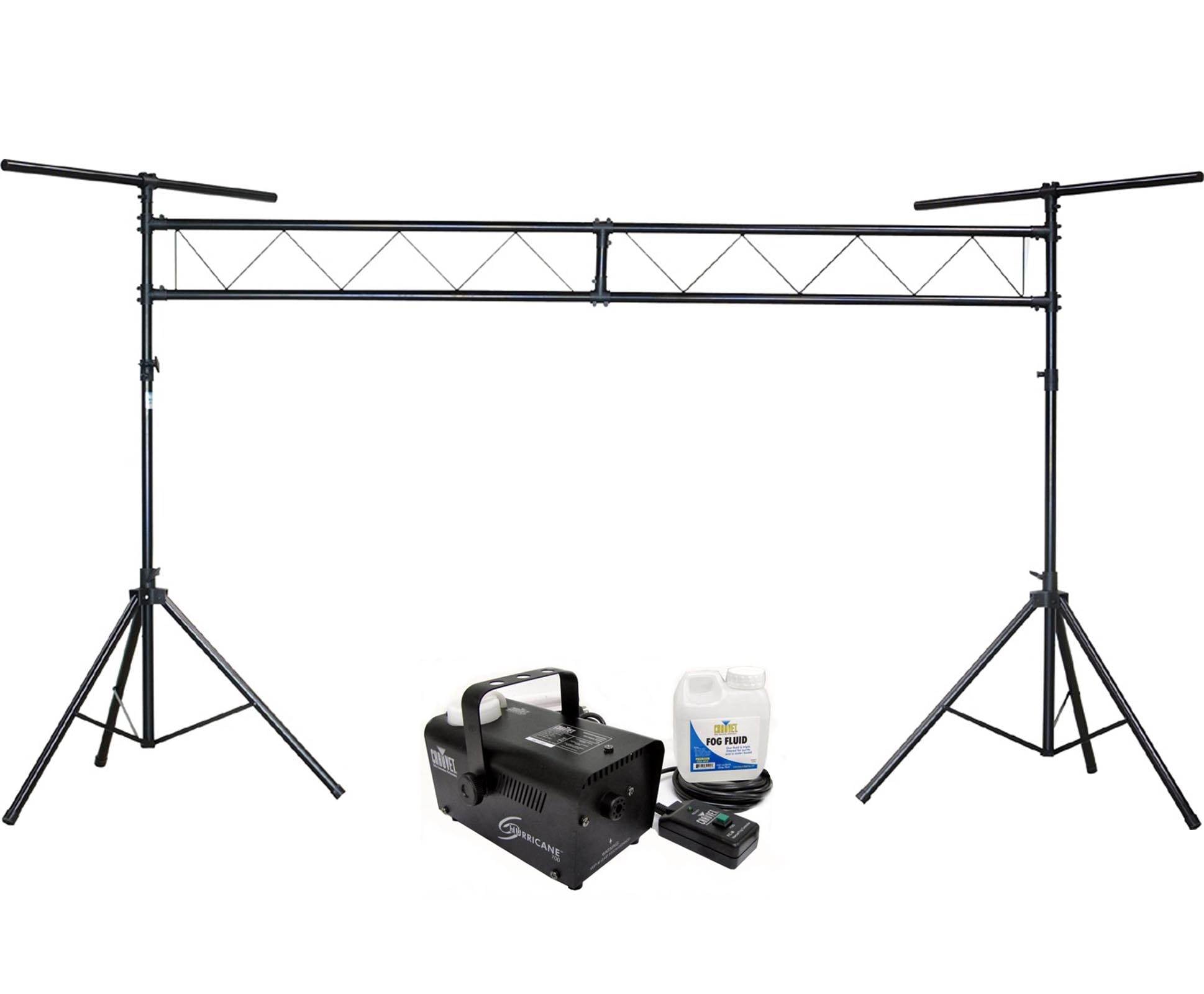 CHAUVET Hurricane H700 Fog/ Smoke Pro Machine H-700 + CH-31 DJ Truss Light Stand