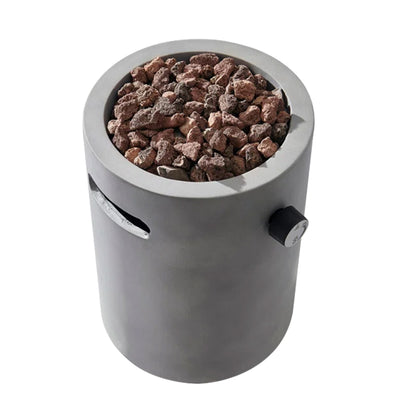 Four Seasons Courtyard 10,000 BTU 10 Inch Column Portable Gas Fire Pit (Used) - VMInnovations