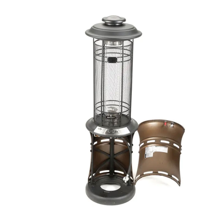 Four Seasons Courtyard Inferno 36,000 BTU Steel Outdoor Patio Heater, Bronze - VMInnovations