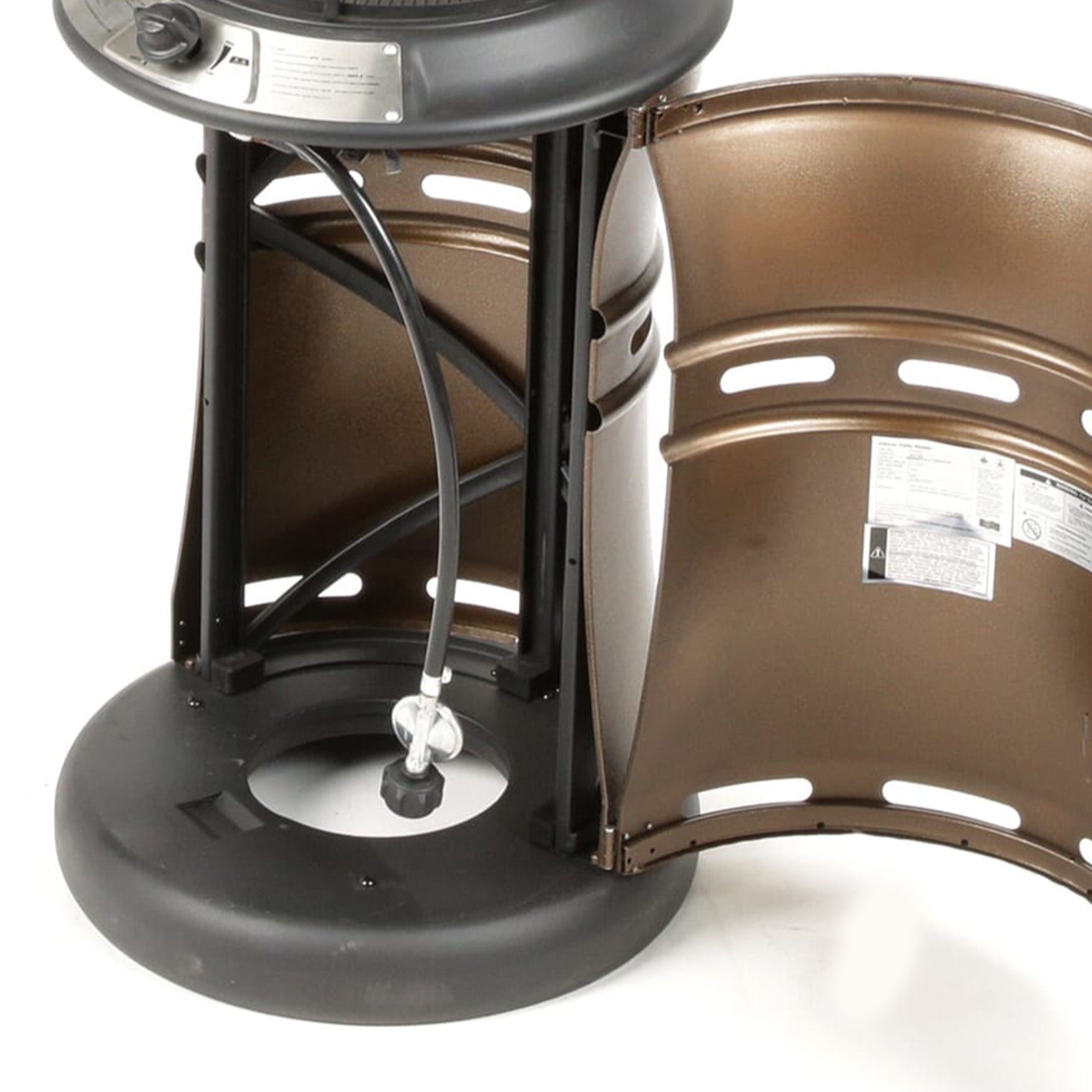 Four Seasons Courtyard Inferno 36,000 BTU Steel Outdoor Patio Heater, Bronze - VMInnovations