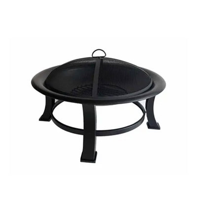 Four Seasons Courtyard 30" Outdoor Wood Burning Fire Pit with Screen (For Parts) - VMInnovations