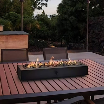 Four Seasons Courtyard 10,000 BTU Tabletop 14" Stainless Steel Fire Pit (Used) - VMInnovations
