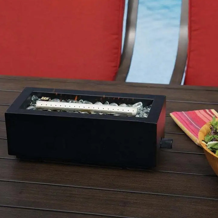 Four Seasons Courtyard 10,000 BTU Gas 14' Stainless Steel Fire Pit (Open Box) - VMInnovations