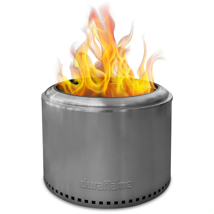 Duraflame 19.5" Fire Pit w/ Double Walled Technology & Removable Grate (Damaged)