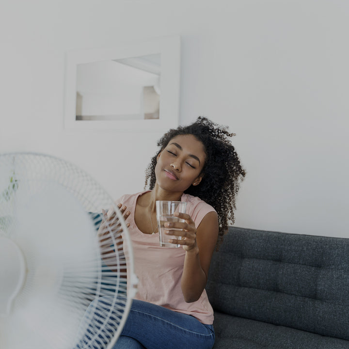 HomePointe Westpointe 12" Table Fan w/3 Speed Settings for Home/Office(Open Box) - VMInnovations