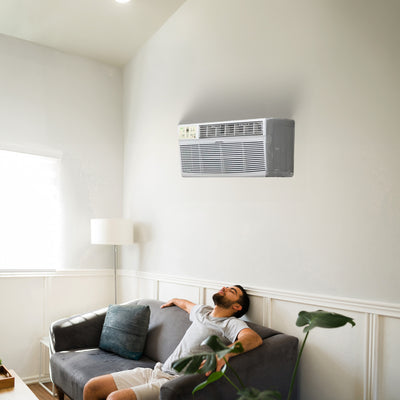 HomePointe 12,000 BTU 230 Volt The Wall Window Air Conditioner, White (Used) - VMInnovations