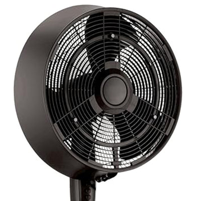 Pelonis 18 Inch 3 Speed Adjustable Oscillating Misting Pedestal Fan with Remote