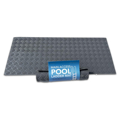 Main Access 10"x24" Pool Step Ladder Guard Mat, Accessory Only, Gray (Open Box) - VMInnovations