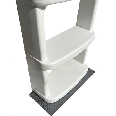 Main Access 10"x24" Pool Step Ladder Guard Mat, Accessory Only, Gray (Open Box) - VMInnovations