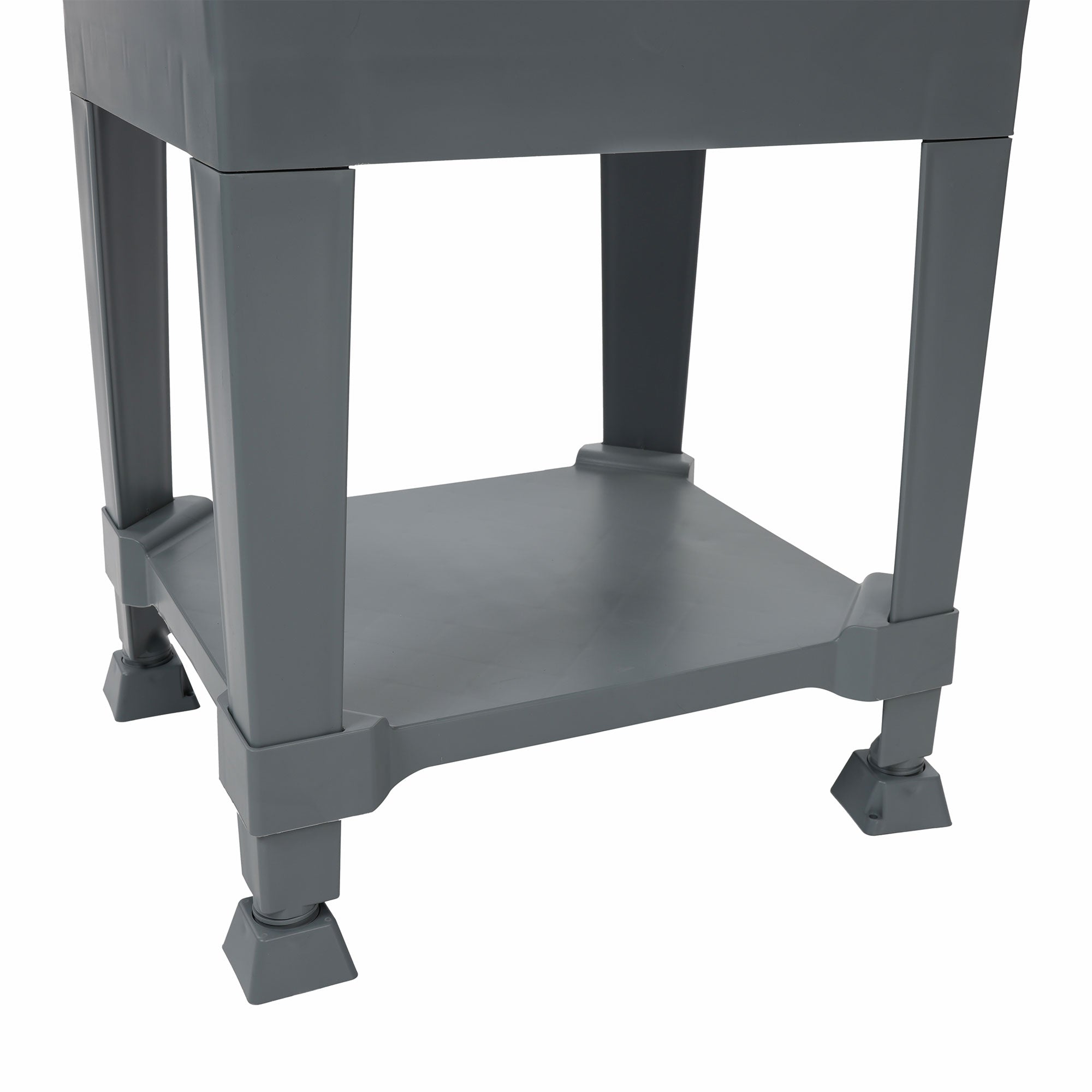 UTILITYSINKS Plastic 24" Freestanding Workshop Utility Tub Sink, Grey (Used) - VMInnovations