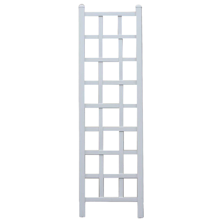 Dura-Trel Providence 22 x 75 Inch PVC Vinyl Outdoor Garden Patio Trellis, White