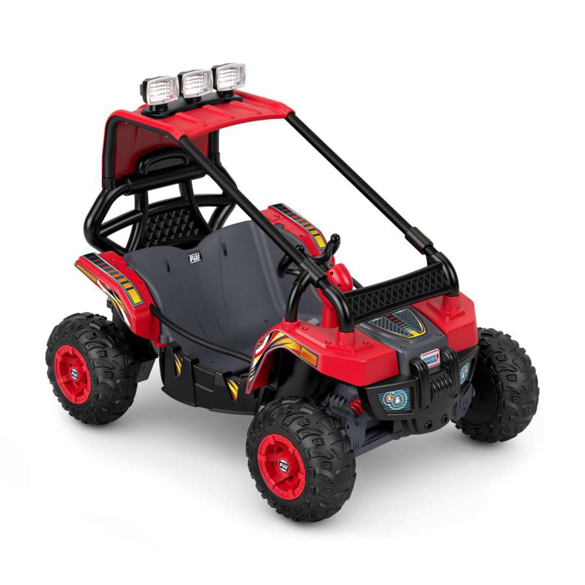 Power Wheels Baja Battery Powered Ride On Toy w/Steel Frame, Red (Open Box) - VMInnovations