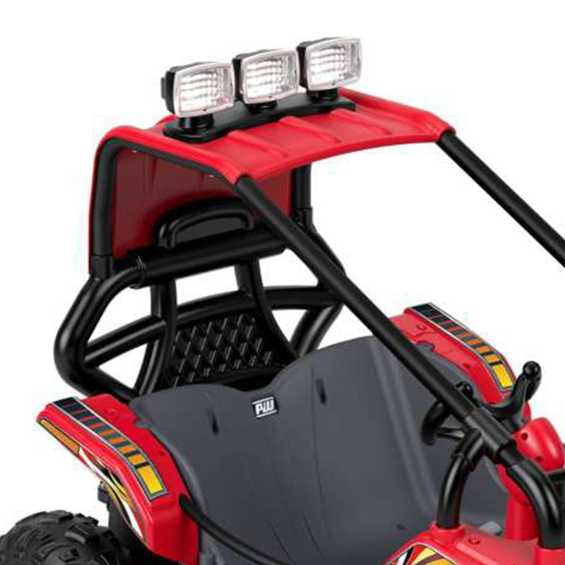 Power Wheels Baja Battery Powered Ride On Toy w/Steel Frame, Red (Open Box)