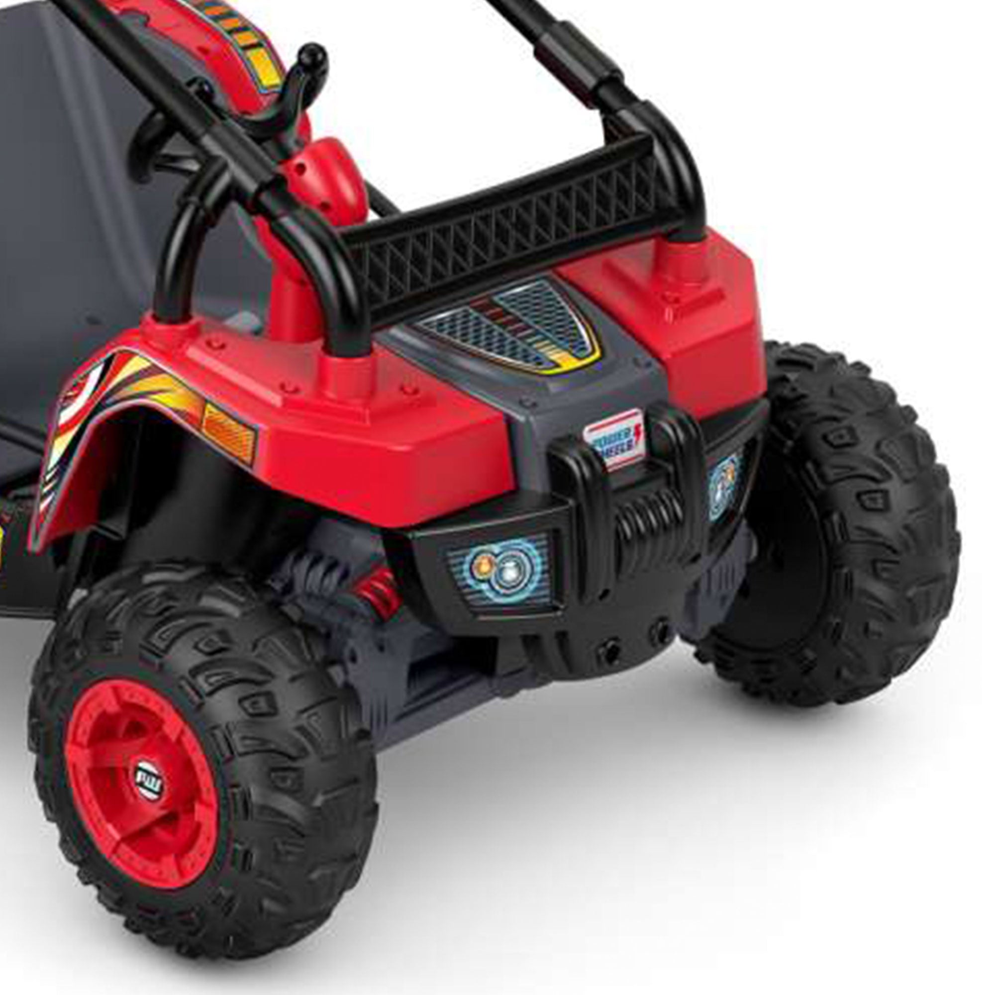 Power Wheels Baja Battery Powered Ride On Toy w/Steel Frame, Red (Open Box) - VMInnovations
