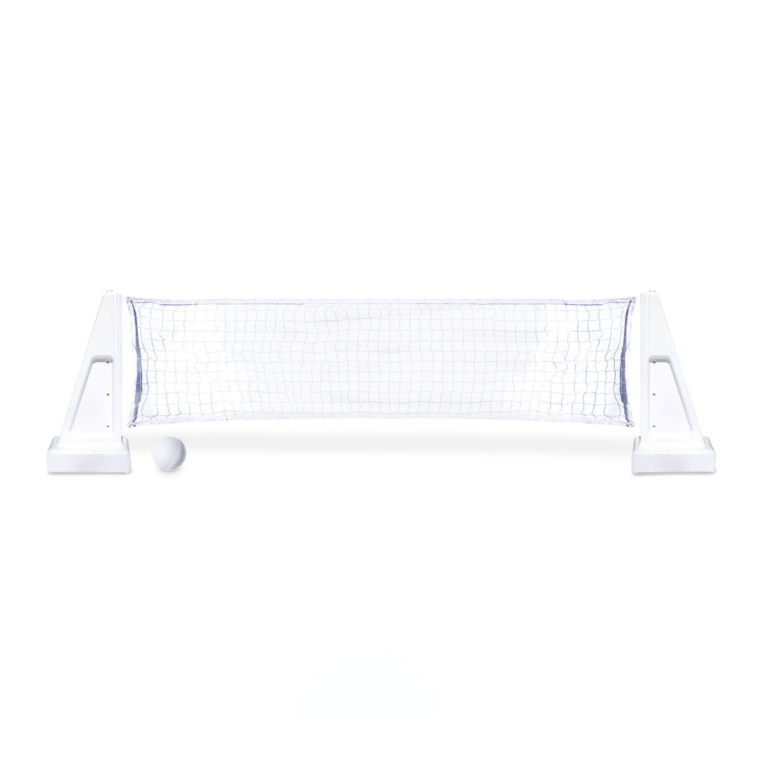 Inground Swimmng Pool 34 Inch Wide Volleyball Net and Ball Game Set (Open Box)