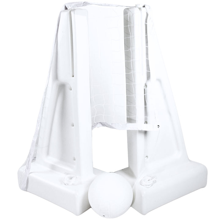 Swimline Inground Swimmng Pool 34 Inch Wide Volleyball Net and Ball Game Set - VMInnovations